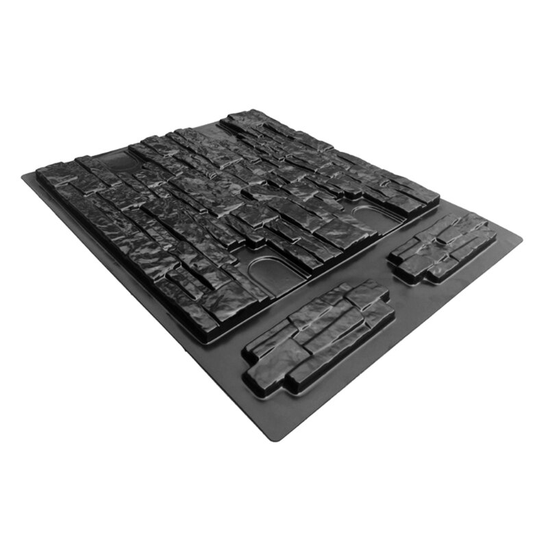 Stampo In Calcestruzzo Muro Pietra Gesso Cemento Piastrelle Decor