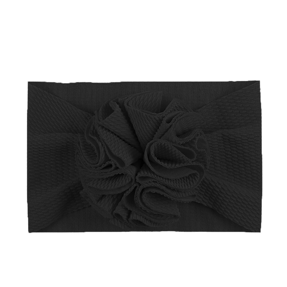 Baby Hoofdband Voor Meisjes Baby Baby Meisje Hoofdband Verjaardagsfeestje Baby Tulband Accessoires Peuter Hoofddeksels 20 Kleuren: Black A