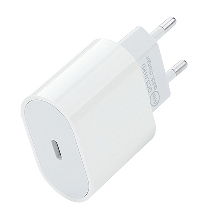 20W Fast Charging PD USB C Charger For iPhone 13 12 11 Pro Max Samsung S22 Huawei Xiaomi Power Adapter US EU Plug PD Type C Port