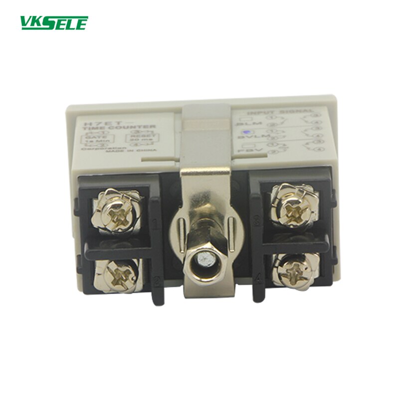 H7ET lcd display Hour Meter calculagraph mechanical Industrial counter