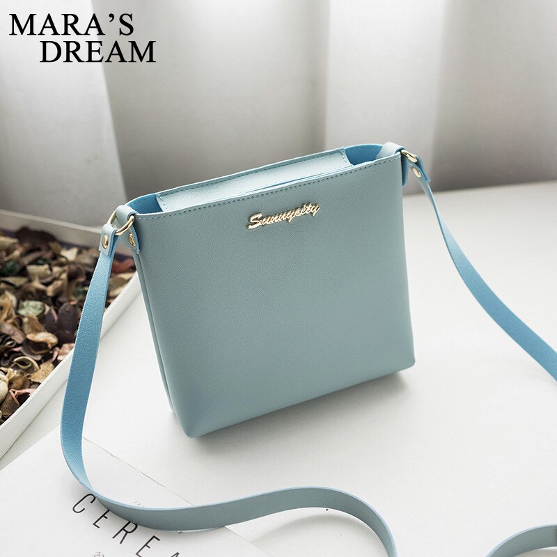 Mara's Dream Women Solid Zipper Shoulder Bag Crossbody Bag Messenger Phone Coin Bag Small Bolsas Feminina Saco Bags