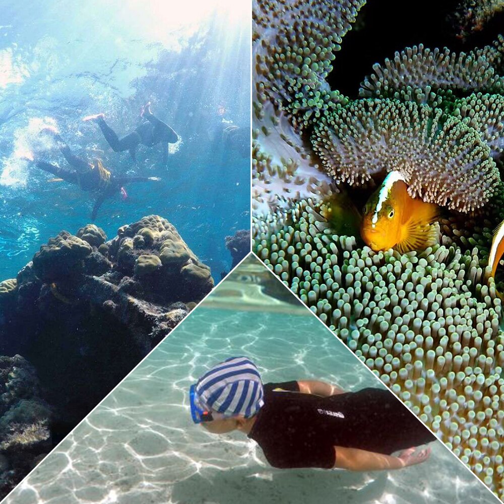 Dôme sous-marin pour GoPro Hero 7 6 5, noir avec poignée flottante, étui étanche, lentille de pare-soleil, accessoire