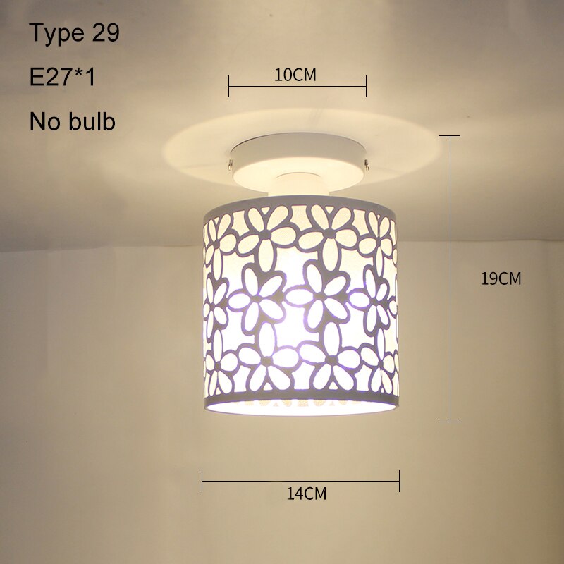 Moderne Decke Lichter LED Decke Lampe Jahrgang Plafondlamp KäFeige Plafonnier Kristall Lampe Für Esszimmer Küche Lampara Techo: Typ 29 Nein Birne
