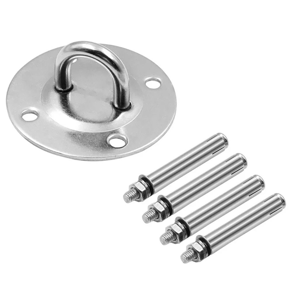 1Set Zware Schommelhaken Hangmat Muurbevestiging Ankerhaken Plafondhaak met 4 Schroeven Antenne Yoga Zandzak Schommel Gym Accessoires: Bronze