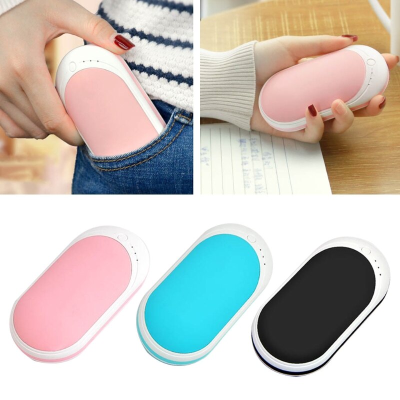 Mini scaldamani elettrico portatile per bambini potenza di ricarica USB inverno caldo ricaricabile multifunzione attività duratura