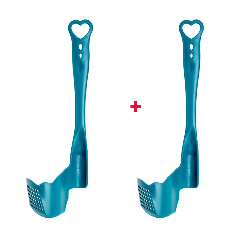 2Stck Küche Thermomix TM6/TM5/TM31 Rotierenden Spachtel Für Küche Mischen Spachtel Termomix Entfernen Portioning Lebensmittel Verarbeiter: 2Stck Blau02