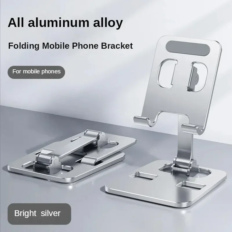 Uniwersalny przenośny uchwyt na tablet ze stopu aluminium do iPada Regulowany, elastyczny, składany, leniwy, stacjonarny stojak na telefon komórkowy na żywo