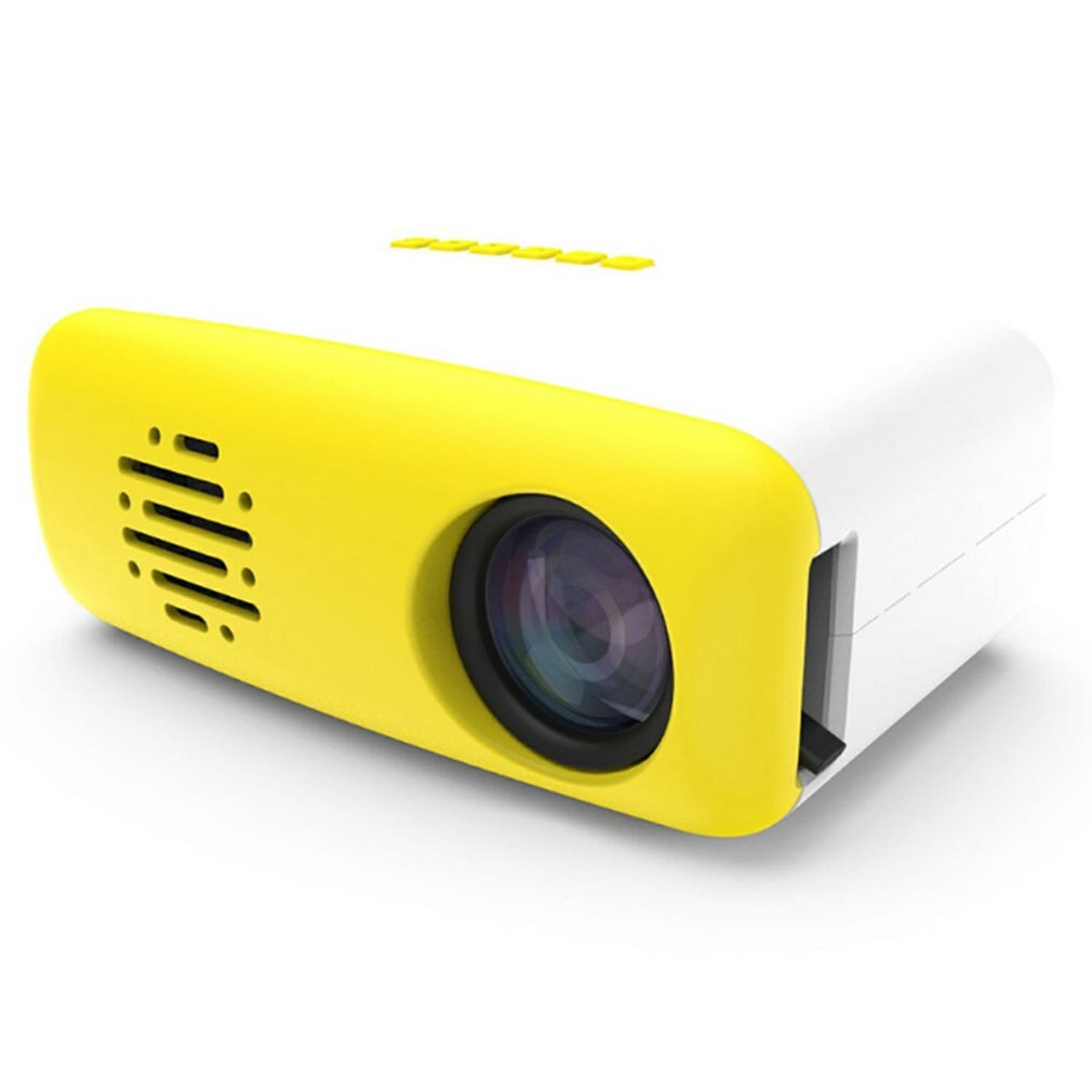 LCD Projectors Mini 320*240 Pixels TFT LCD 800:1 Manual Operation LED Home Theater Projector Without Battery