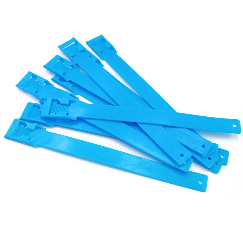 30Pcs Cow Identification Bands Identification Multicolor Collars Bands Cow Cattle Foot Marking Ring Supplies for Farm Livestock