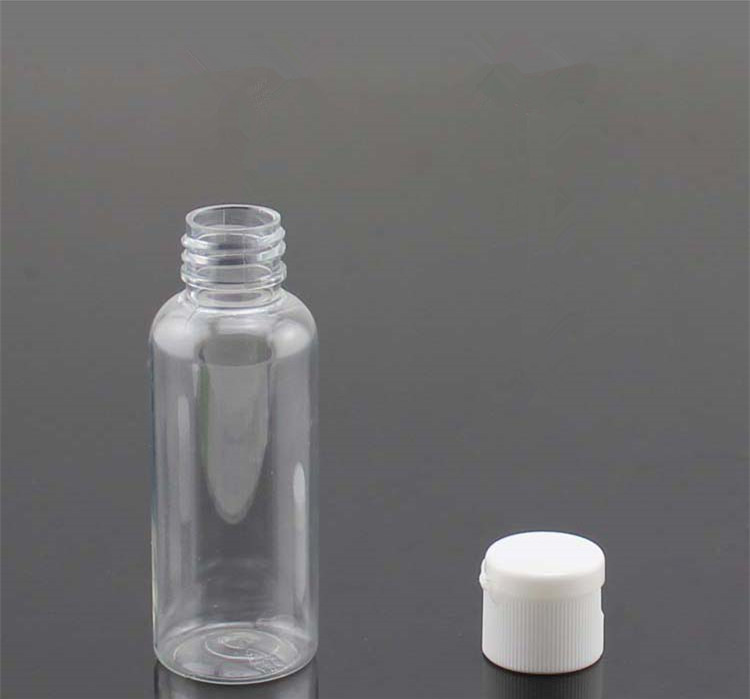 Bouteille à clapet de Festival de papillon 50 ML, bouteille en plastique d'animal familier, cosmétiques, émulsion d'eau, bouteille d'échantillon