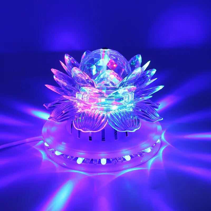 Auto Rotating Disco RGB Led Stage Light Magic Ball Party Club Podiumverlichting Effect Voor Kerst Thuis KTV Xmas Bruiloft Tonen Pub