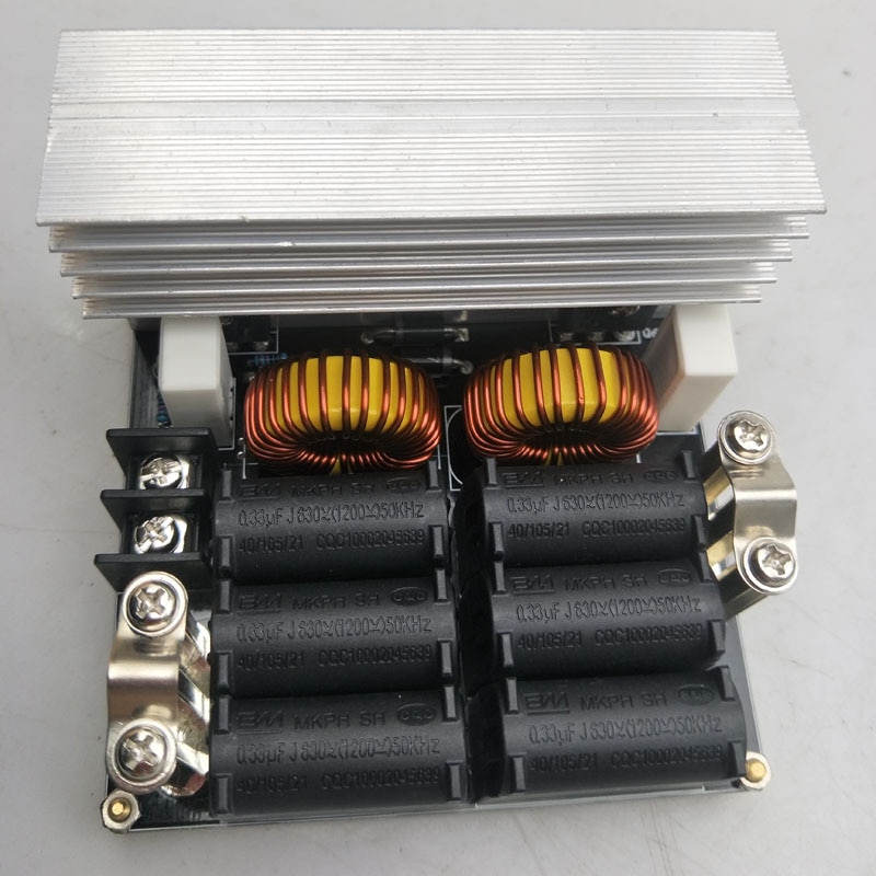 1000W 20A ZVS high frequency induction heating high frequency quenching medium frequency furnace no tap zvs