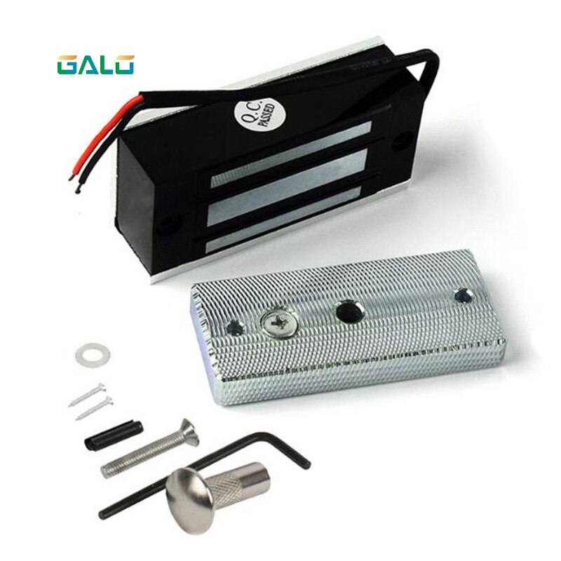 DC 12V 60kg 100lbs Electric Magnetic Lock 12V Electronic Door Locks Electric Cabinet Electromagnetic Drawer Access Control Secur