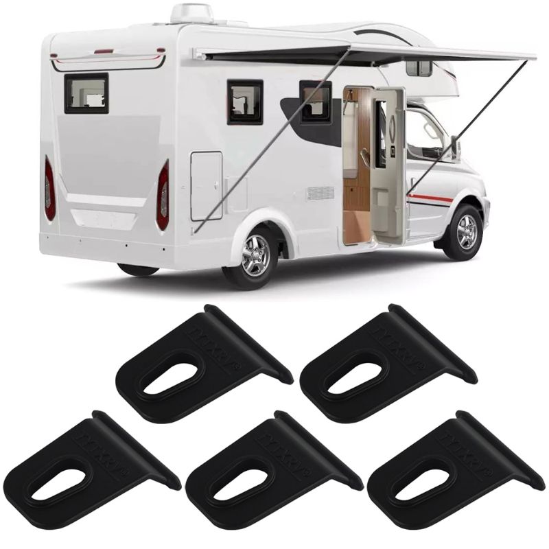 5 stk kleskrok for campingvogn fortelt henger krok for rv telt bobil fortelt krok utstyr tilbehør