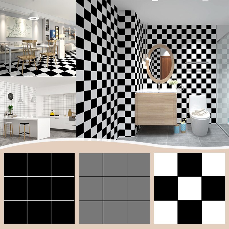 1pc 30x30cm Self Adhesive Wall Stickers Removable Peel Easy to Apply Stickers DIY Wallpaper For Home Bedroom Decorative Decals