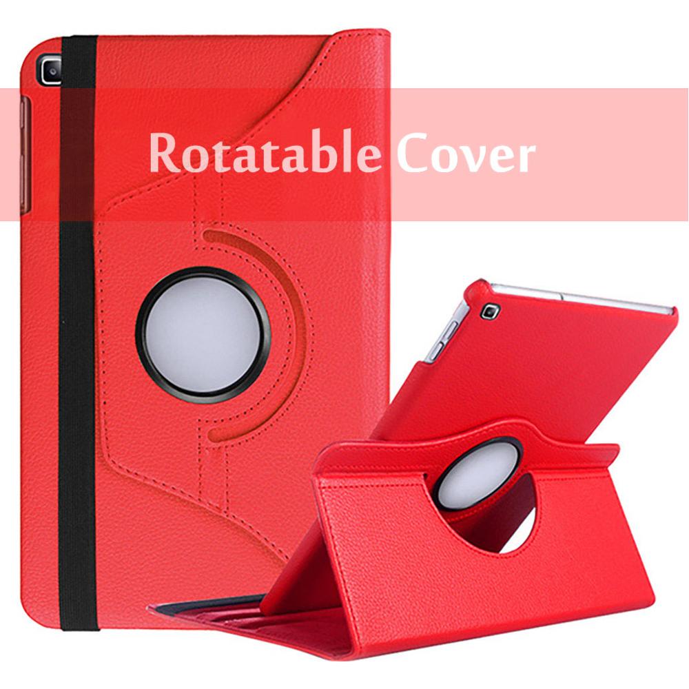 360 Rotating Case for Samsung Galaxy Tab A 10.1 T510 T515 Stand PU Leather Cover for SM-T510 SM-T515 10.1 inch Cover: 3