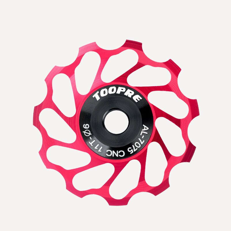 Bicycle Ceramic Guide Pulley Rear Derailleur Aluminum 11T MTB Road Bike Guide Ceramics Bearing Jockey Wheel Bicycle Accessories