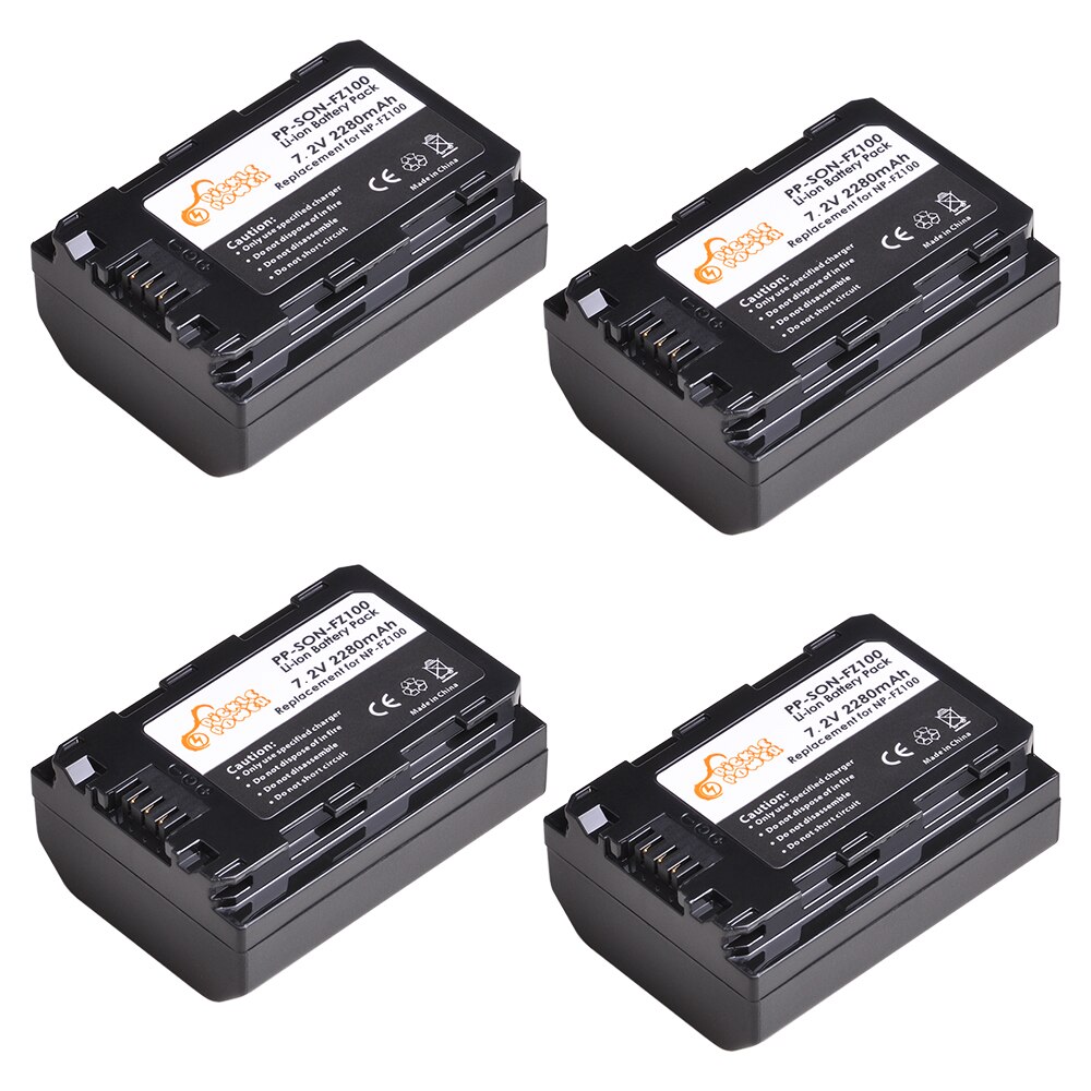 2280 mah np -fz100 npfz 100 np fz100 batteri + led dual usb oplader til sony np -fz100 bc-qz1 sony  a9 a9r a9s a7r iii  a7 iii  a6600.