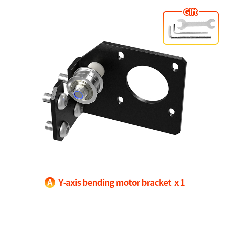 3D Printer Parts Y/X Axis Motor Mount Bracket And GT2 6mm with 2GT Tensioner For CR-10 Ender-3 DIY 3D Printer: SKU8