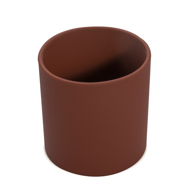 Baby Lernen Zu Trinken Tasse Getränk silikon Tassen Für Kleinkinder &Ampere; freundlicher Dicht Art Wasser Tasse Flasche 220ML.: Ton