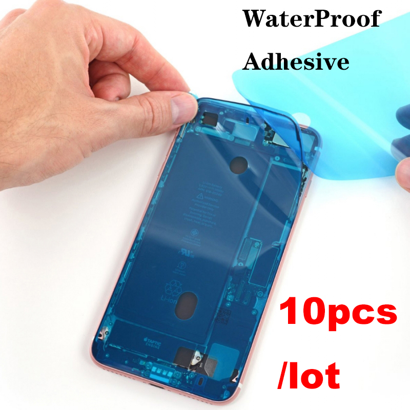 Adhesivo de sellado impermeable para iPhone, cinta adhesiva de reparación de marco de pantalla LCD, 3M, 6S, 7, 8 Plus, X, XS, 11, 12, 13, 14 Pro, Max, XR, 10 Uds.