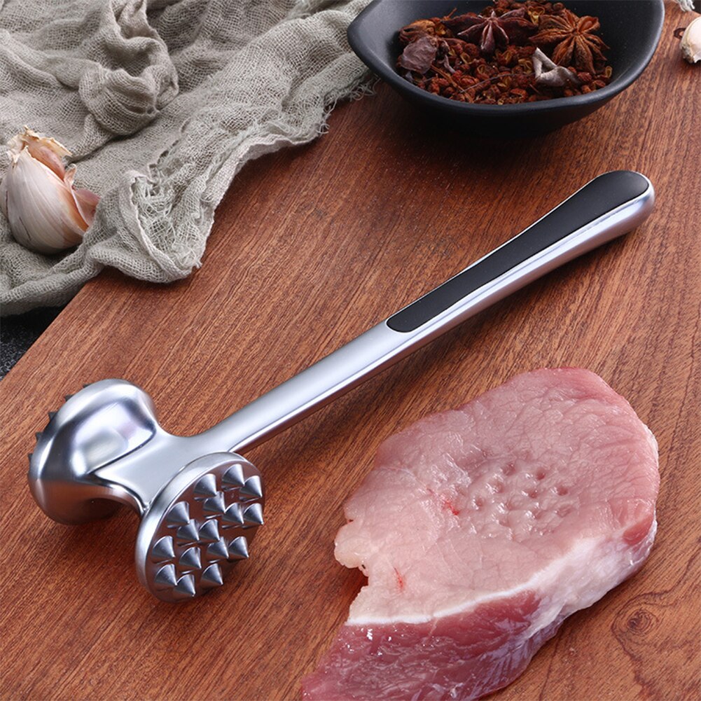 Draagbare Pounder Tool Mallet Multifunctionele Vleesvermalser Gevogelte Koken Grip Handvat Zinklegering Ergonomische Steak Rundvlees