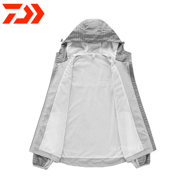 Daiwa – veste de pêche pour hommes, coupe-vent, protection solaire, vêtements respirants, Sport de plein air, voyage, Camping, randonnée,