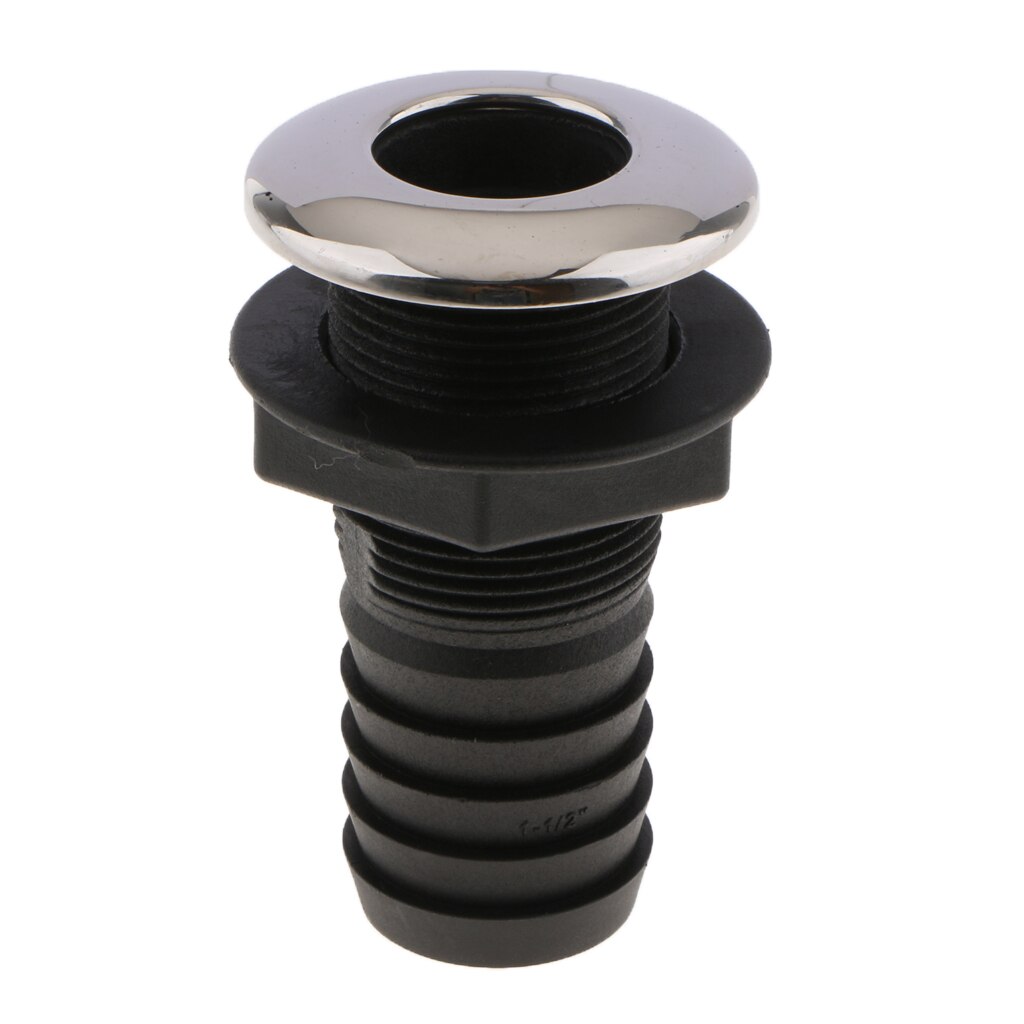 Thru Hull Bilge Pump Drain Vent Aerator Hose Fitting For Boat Marine