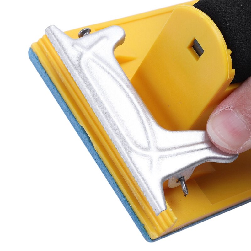 Sandpaper Frame Handheld Matte Paper Frame Poloshing Sand Paper Frame Sandpaper Holder For Woodworking Polishing Abrasive Tools