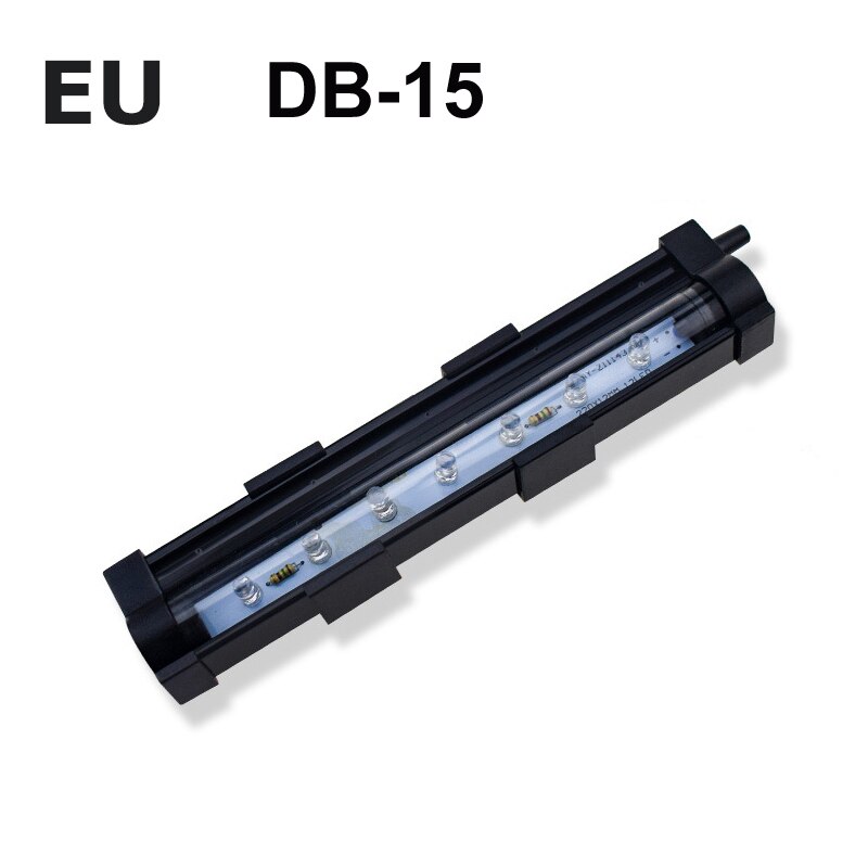 Aquarium Lights 15-45CM Fish Tank LED Bubble Light Diving Lights Waterproof Strip Lamp EU US Plug Colorful Fish Tank Light: T2