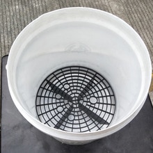 Filet d'isolation de sable, outil de nettoyage de voiture, grain de protection, insérer un filtre de seau de lave-linge, 26cm