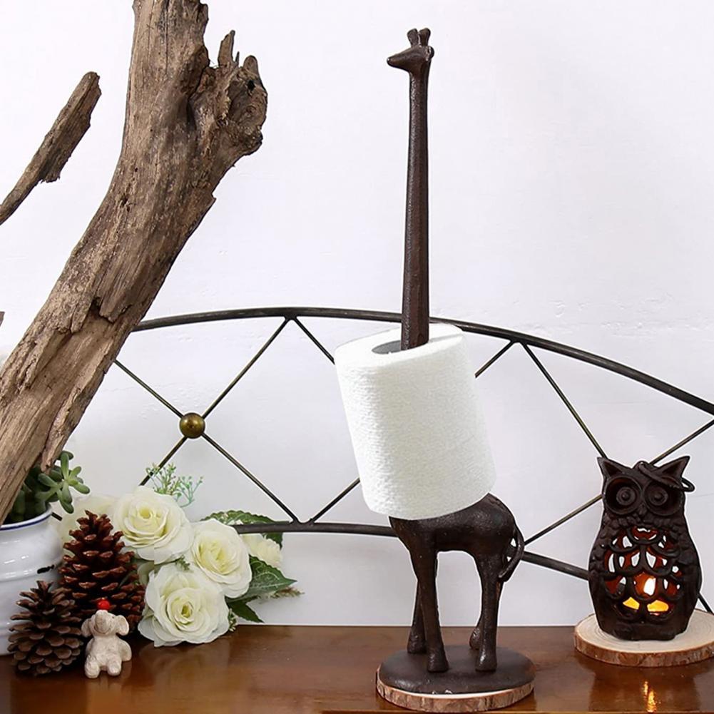 Decoratieve Anti-Corrosie Giraffe Decoratieve Badkamer Toiletrolhouder Voor Badkamer