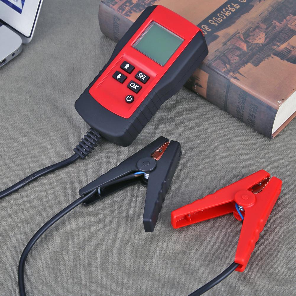 Digital LCD Car Motorcycle Battery Load Tester Analyzer Diagnostic Tool 12V LCD Motorcycle Car Battery Tester For Auto Car