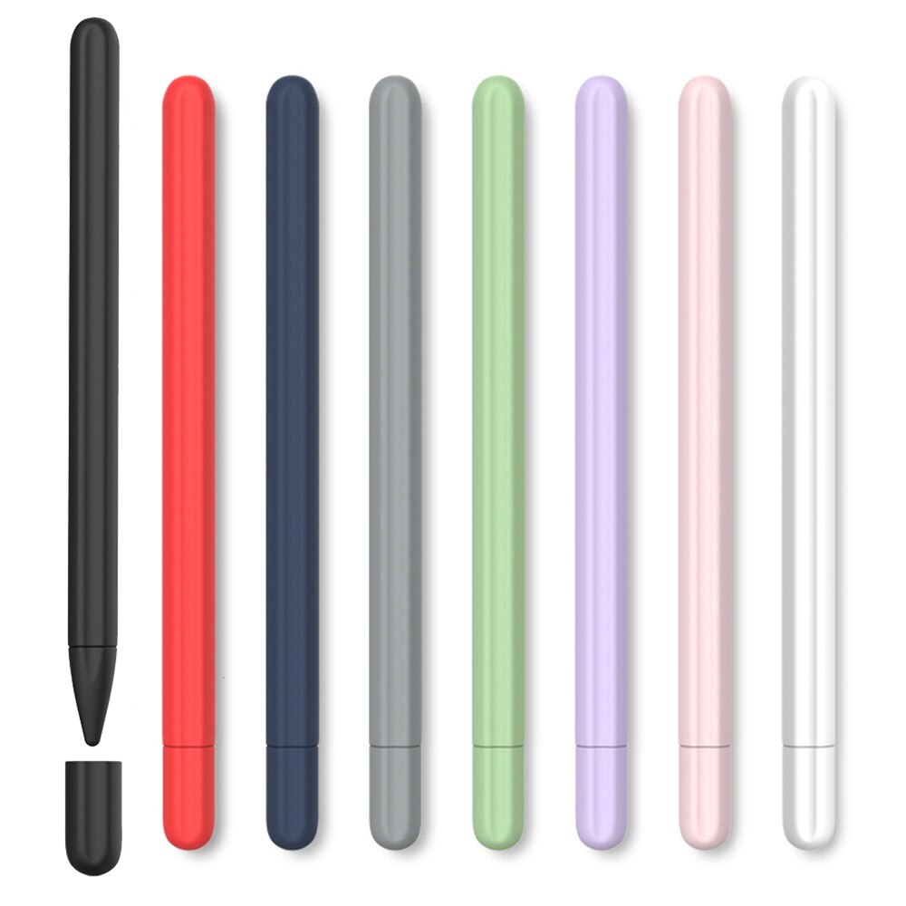 Zachte Siliconen Case Voor Huawei M-Potlood Touch Pen Stylus Beschermende Effen Kleur Cover Accessoires