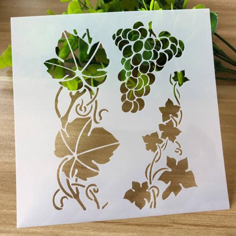 Reusable Flower Vine Stencil For Wall Painting Scrapbooking Stamping Stencil Bullet Journ Embossing Paper Card Flower Template