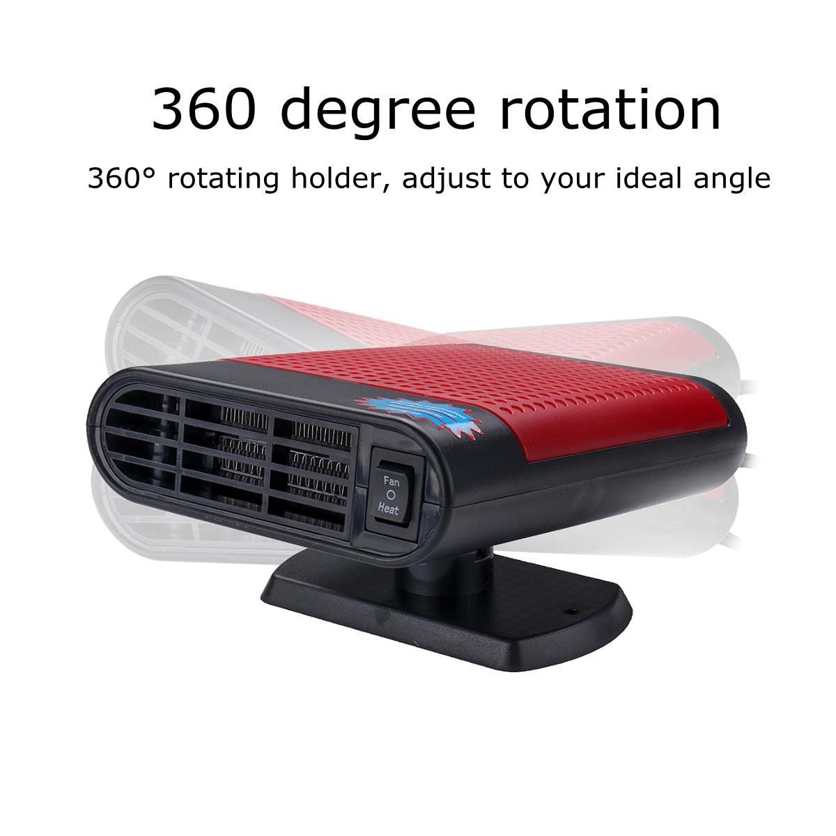 500W Winter Car Heater Universal 12V Car Interior Heating Cooling Cooler Fan Heater Window Mist Remover Portable Air Purifier