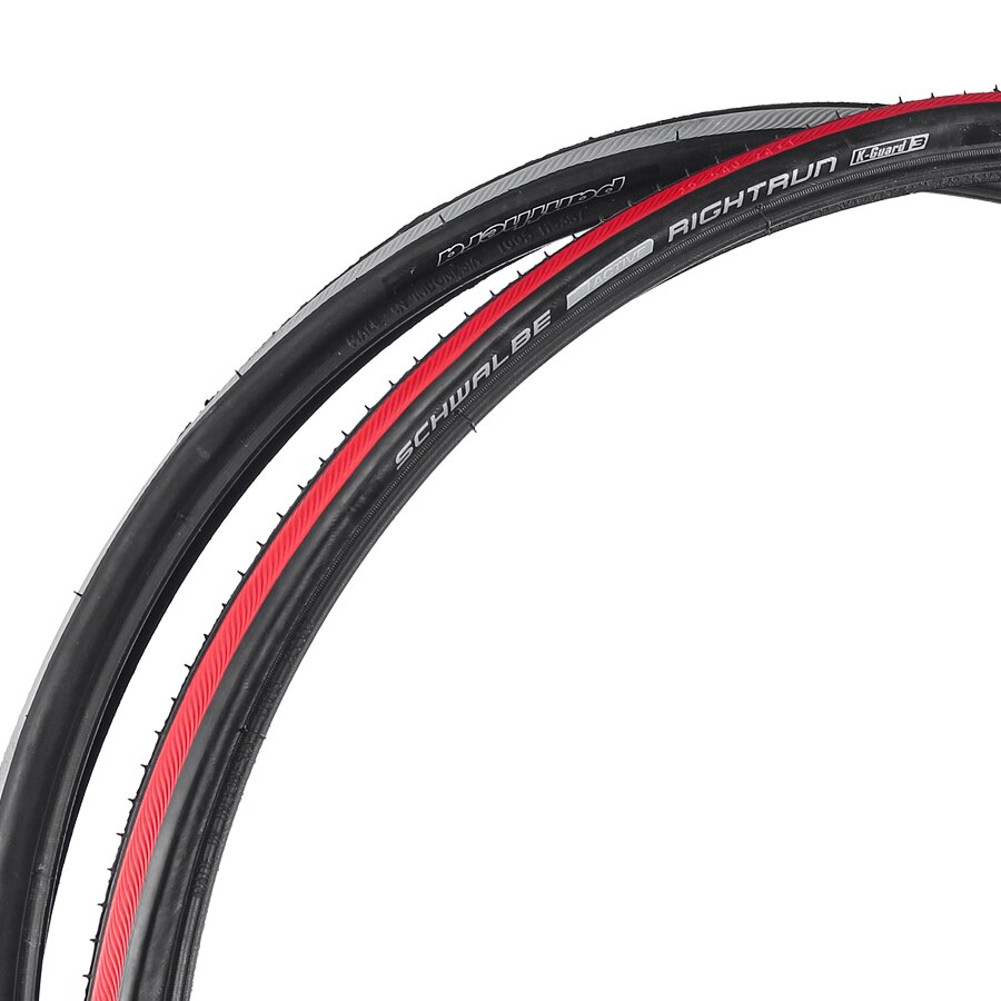 Schwalbe RIGHTRUN-neumático para silla de ruedas de 24 pulgadas, 25-540, 24x1, alambre de acero inflable, antiperforación