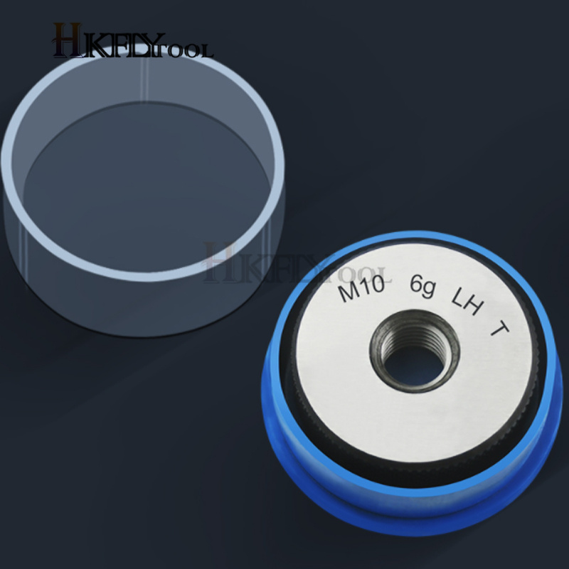 Thread Ring Gauge 6g Left Tooth LH Ring Gauge G/No Go Gage External Thread Ring Gauge M2-M30 Left Hand measuring Tool