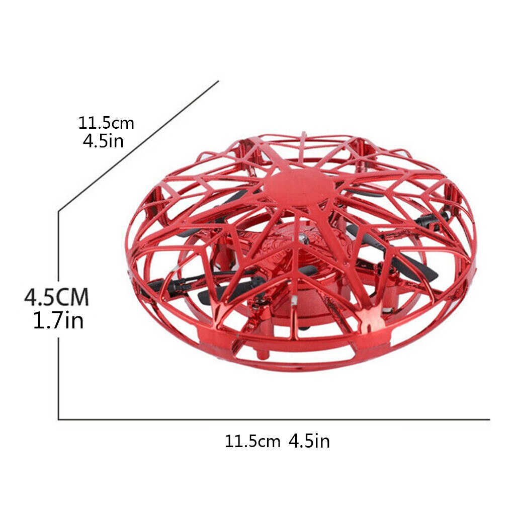 Mini UFO Drohne Anti-kollision Fliegen Hubschrauber Magie Hand UFO Ball Flugzeug Sensing Induktion Drone Kind Elektronische Spielzeug