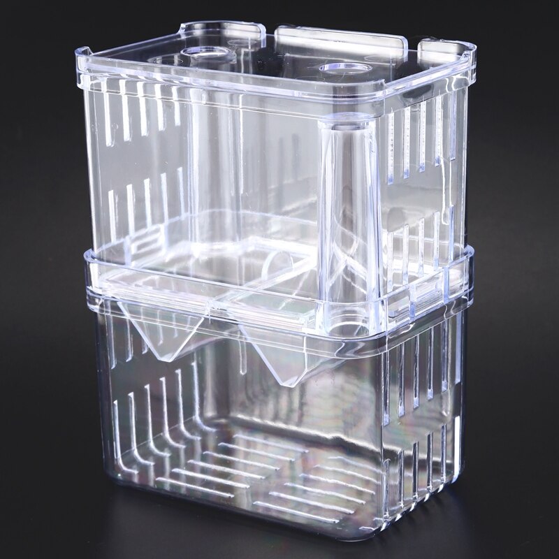 Clear Plastic Aquarium Fish Breeding Box Incubator... – Grandado
