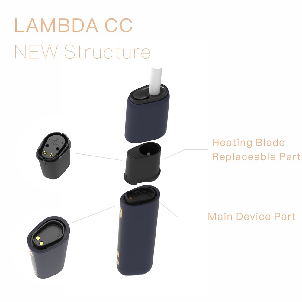 Latest LAMBDA CC Accessory: Replaceable Heating Blade, ONLY for (Newest Version) LAMBDA CC, Can&#39;t Compatible with Old LAMBDA CC