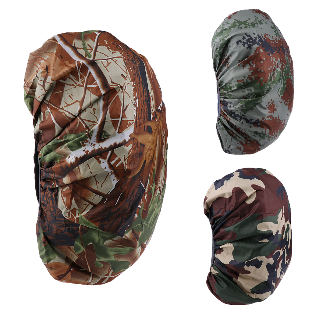Camouflage Waterproof Dustproof Backpack Rain Cover for 35-80L Travel Camping Hiking Riding Climbing Hiking Rucksack Bag