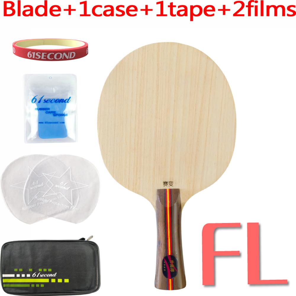 Sword subdue table tennis blade for long out table tennis rubber: FL  with F 1case