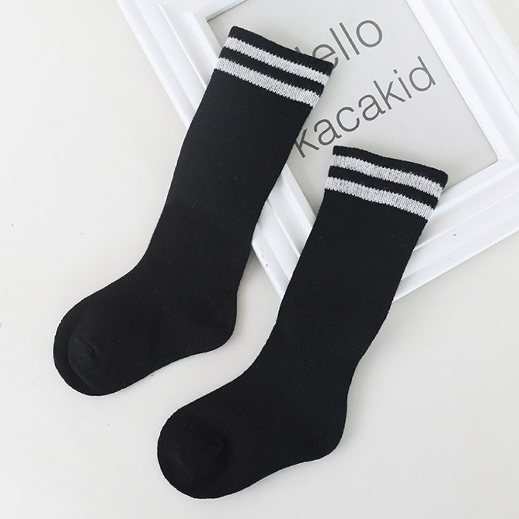 Baby Kids Toddler Socks Kids Toddlers Girls Striped Knee High Long Soft Baby Socks Kids Детские носки Calcetines para niños