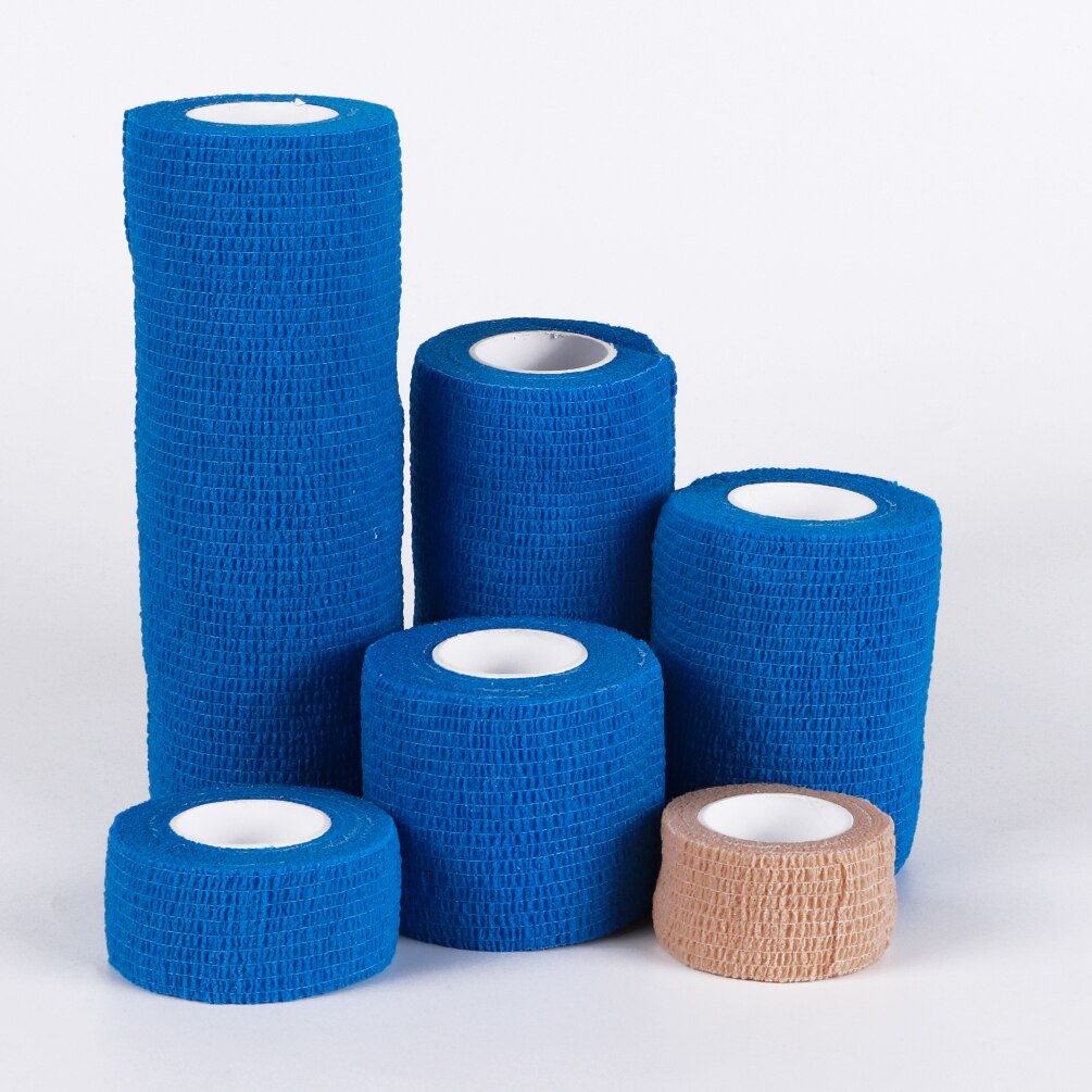 Sport Zelfklevend Tape Hansaplast Adhesive Wrap Samenhangend Bandages Ehbo Tape Huisdier Tape 5Cm * 4.5M