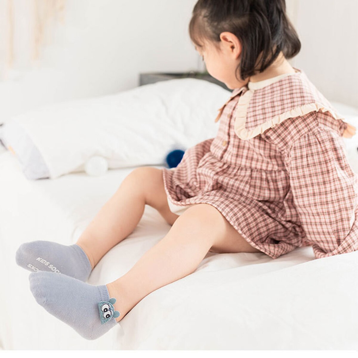 Herfst 3 Paren/set Baby Meisjes Jongens Sokken Leuke Mooie Anti-Slip Ademend Leuke Katoenen Dieren Mode Sokken Korte Buis sokken
