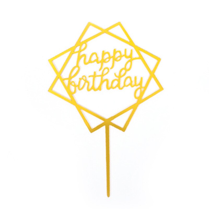 Gittler Glücklich Geburtstag Kuchen Deckel Bling Dekoration Glücklich Geburtstag Kuchen Deckel Mädchen Geburtstag Dekor Multi-bilden: G340575A