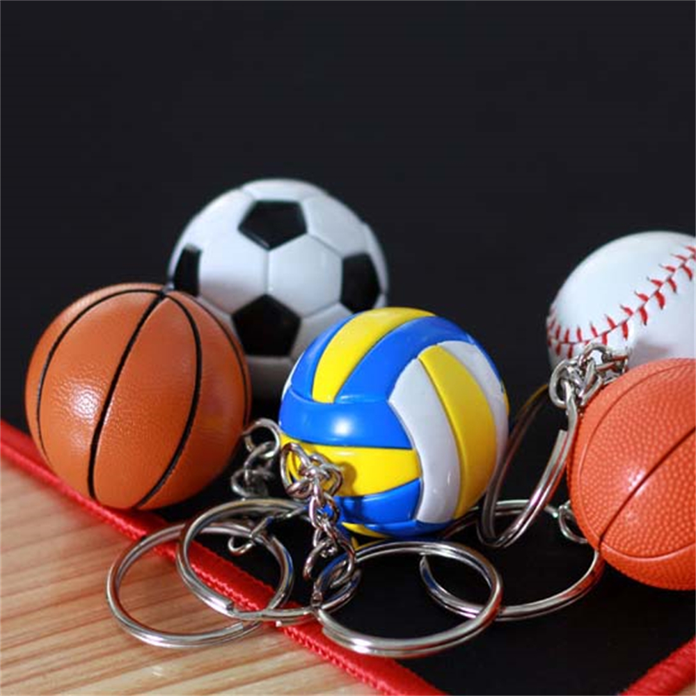 Auto-accessoires Voetbal Auto Hanger Voetbal Fun Sleutelhangers Tas Hanger Bal Sleutelhanger Sleutelhouder Sleutelhanger