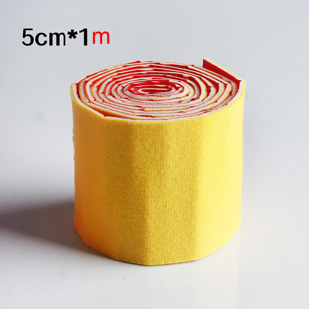 TOFAR Soft Felt Cloth Edge for Vinyl Squeegee Car Wrap Window Tint Tool No Scratch Protect Buffer Patch Self Adhesive Felt Edge: Blue