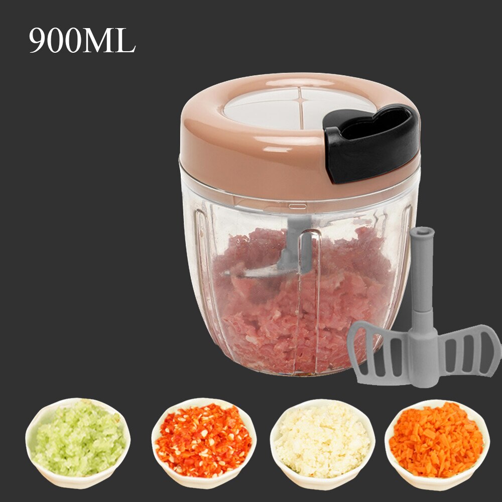 manuel hachoir à légumes Cutter tirer chaîne alimentaire hachoir mélangeur processeur carotte pomme de terre râpe hachoir à viande cuisine Gadget